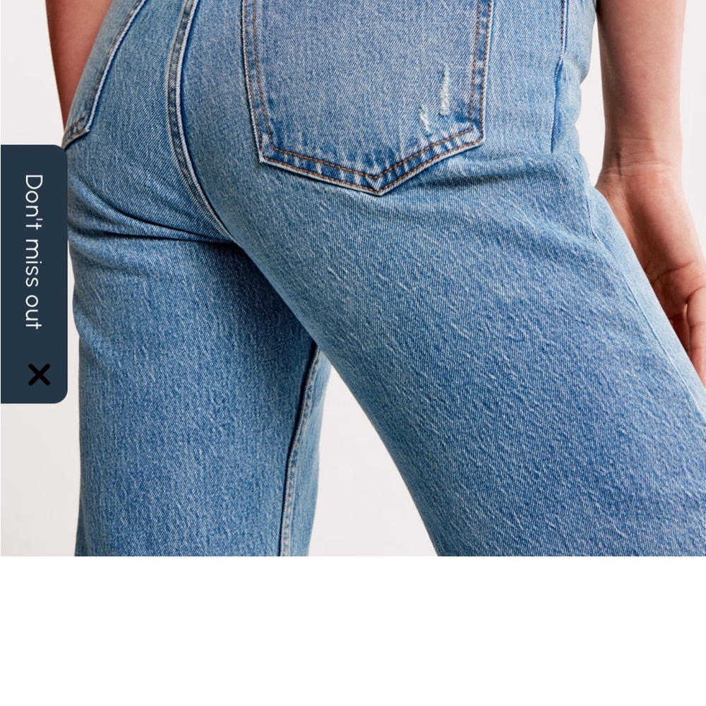 Abercrombie vintage straight leg jeans